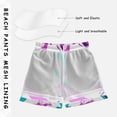 thumbnail image 3 of FORMRS Boys Swim Trunks Quick Dry Mesh Liner Boardshorts Sizes XS-XL, Abstract Drawing, 3 of 7