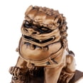 thumbnail image 5 of Chinese Lion Statue Pair Auspicious Animal Statue Home Table Decor Bronze S, 5 of 6