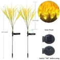 thumbnail image 4 of 2 Pack Solar Powered LED Artificial Wheat Lamp, Fall Decorations Outdoor Solar Garden Lights, Outdoor LED Wheat Ear Landscape Lights, Waterproof Landscape Stake Lights, 4 of 8