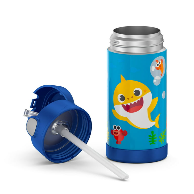 JBørn - Stainless Steel Kids Water Bottle with Straw 350ml – JBørn Baby  Products Shop