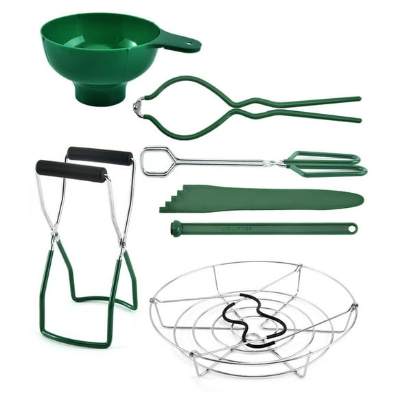 7pcs Canning Supplies Starter Kit Canning Tools Set Stainless Steel Canning Set
