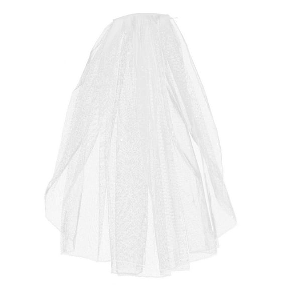 Elegant Wedding Dress Veil Headdress for Charming Bride with 1 Set Adornment