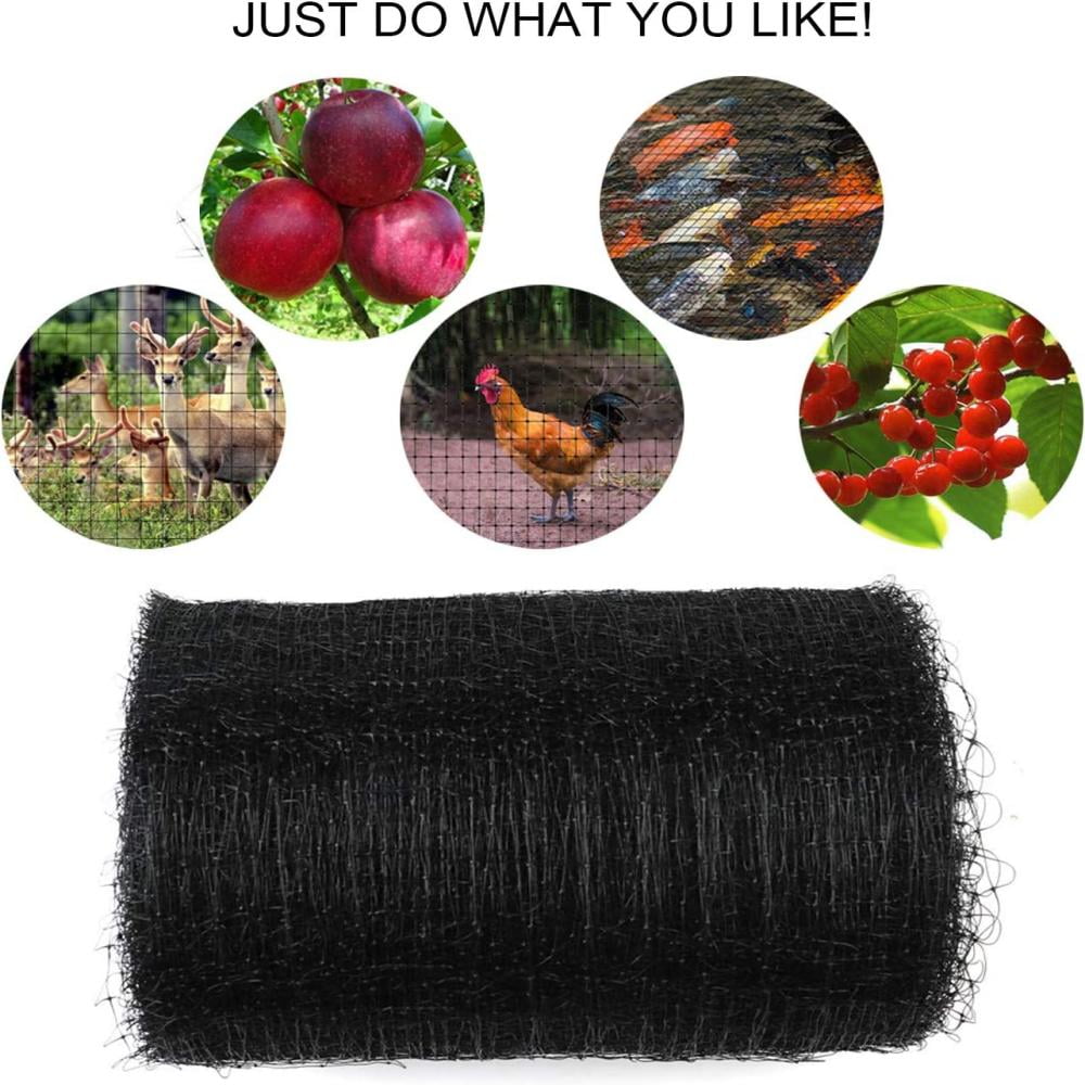 Alpacasso Garden Netting,7 x 100 Feet Reusable Chicken Wire for Plants Fruit Trees Vegetables Against Birds, Deer and Other Animals