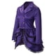 thumbnail image 4 of Blazer de moda para mujer, abrigo cruzado con botones, blusa ajustada, abrigo para mujer, 4 of 4