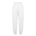 thumbnail image 6 of Diufon Sweatpants for Women Solid Color Lounge Pants Elastic High Waist Pants with Pockets, 6 of 7