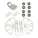 thumbnail image 1 of 1 Juego De Motor Y Apoyo Y Anillo Protector Y Cojinete Para X4 H502S H502E H502T perfke Hélice X4 H502S H502E, 1 of 9