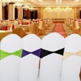 thumbnail image 5 of HES Chair Cover Reusable Scene Layout Polyester Printing Available Decor Chair Bands for Banquet, 5 of 8