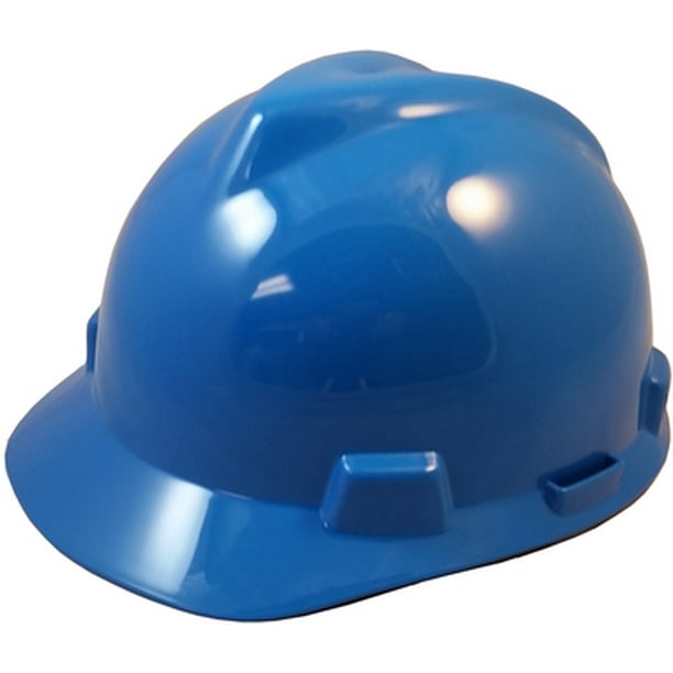 MSA VGard One Touch Suspensions Cap Style Hard Hats Blue
