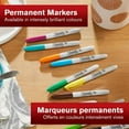thumbnail image 2 of Sharpie Permanent Markers, Fine Point, Assorted Colours, 5 count, 2 of 5