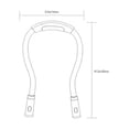thumbnail image 2 of Book Light, Rechargeable LED Hug light, Neck Hug Reading Lights for Bed Reading, Hands Free Flexible Arm, Soft Silicone Arms, 2 of 5