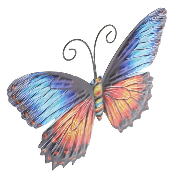 TABLZONE Elegant Butterfly Wall Sculpture with Easy Installation for Yard and Fence Decor