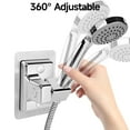 thumbnail image 3 of Soporte para ducha de mano Soporte para ducha ajustable y giratorio 360°, 3 of 7