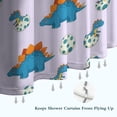 thumbnail image 6 of Lavender Dinosaurs Hatching Eggs Shower Curtain 36"x72" ,Bathroom Decorative Shower Curtains Set with 12 Hooks,Modern Waterproof Washable Shower Curtain, 6 of 6