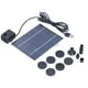 thumbnail image 2 of Bomba de Fuente Solar Ticfox 2W con panel para decoración de Estanque al Aire libre, 2 of 14