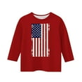 thumbnail image 4 of Bnwani Long Sleeve Toddler T Shirt Crew Neck Fashion Printed Tops 9 Years, 4 of 4