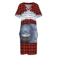 thumbnail image 4 of Fraser's Ridge globo de nieve vestido suelto con bolsillo ropa de mujer ropa de mujer vestido lindo, 4 of 7