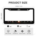 thumbnail image 3 of 2 Pieces Sewing Machines Christmas Tree Funny Sewing License Plate Cover Christmas Decorations Car Accessories Aluminum Metal 2 Holes for Women Men US Vehicles for Men Women Vehicle, 3 of 6
