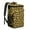 Yellow and Black, variant on Travel Cooler Bag - Beige and Black Leopard Pattern Camping Beer Cooler Backpack with Bottle Opener- Waterproof Insulated Picnic Backpacks - Cooler Bag for Beach