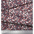 thumbnail image 2 of Soimoi Modal Satin Fabric Flower Watercolor Printed Fabric 1 Yard 42 Inch Wide, 2 of 3