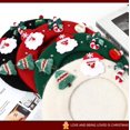 thumbnail image 4 of Unisex Cute Christmas Beret Cap with Decoration Pearl Sweet Wool Artist Beanies Hats, 4 of 4
