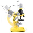 thumbnail image 2 of Microscopio para niños TANGJMXG kit de experimentos científicos lente de aumento 100X/400X amarillo, 2 of 4