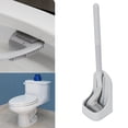 thumbnail image 3 of Escobilla de baño escobilla de baño transpirable de secado rápido limpieza de 360 ​​grados colgante mango largo elástico para baño para el hogar ANGGREK Otros, 3 of 8