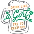 thumbnail image 3 of CafePress - I Drink Like A Girl Try To - 20 Oz White Ceramic Mega Mug, 3 of 5