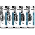 thumbnail image 1 of Zebra Pen F-Series Ballpoint Stainless Steel Pen Refill, Fine Point, 0.7mm, Black Ink, 10-Pack, (50073), 1 of 2