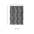 thumbnail image 2 of Signature Design by Ashley Bramshaw Black & Ivory Extra Large Rug, 2 of 8