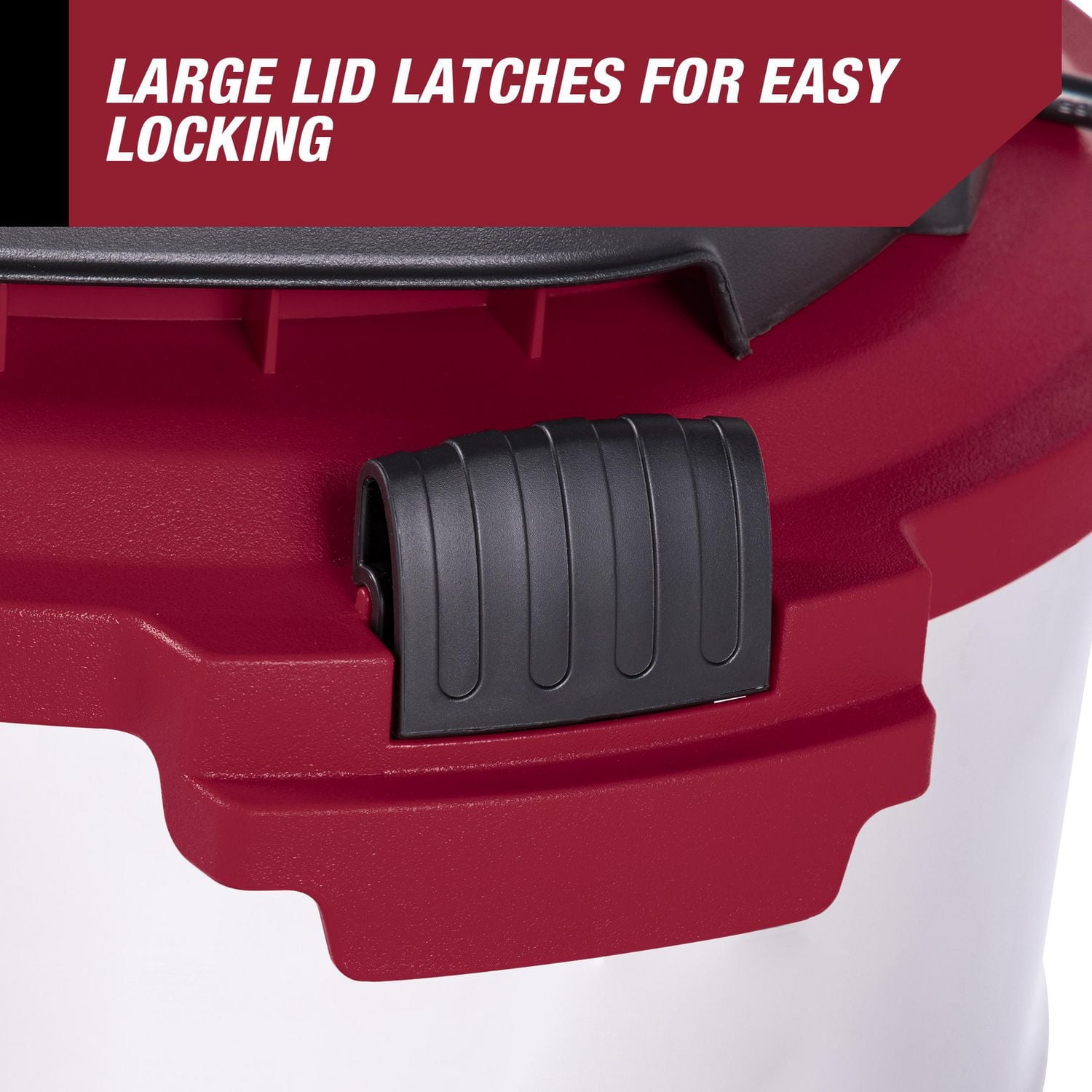 Hyper Tough 18,9 Litres Aspirateur à sec et à eau en acier inoxydable Hyper Tough 18.9L (5 Gal.) Aspirateur eau et poussières de 4,0 CV avec accessoires