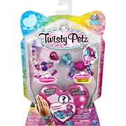 Twisty Petz, Series 4 3-Pack, Gigglez Gecko, Sparkledrop Otter and Surprise Collectible Bracelet Set