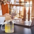 thumbnail image 4 of 1pc Cork Glass Tea Kettle Thick Glass Teapot Juice Jar Tea Pitcher for Home Use, 4 of 8