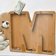 thumbnail image 6 of Podn Personalized Letter Piggy Bank, 6 of 10