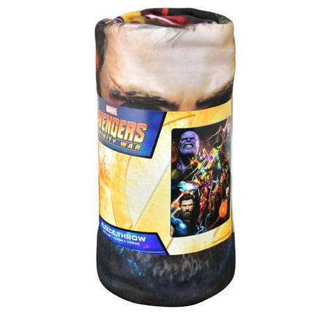 Avengers Team Infinity 45x60 Fleece Throw Blanket