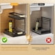thumbnail image 4 of 2-piezas Organizador Bajo Fregadero de 2 Niveles, Multiusos Deslizante Para Cocina y Baño, Organizador de cocina extraíble ajustable, organizador de cocina Negro, 4 of 7