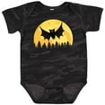 thumbnail image 3 of Inktastic Halloween Bat with Moon Boys or Girls Baby Bodysuit, 3 of 5