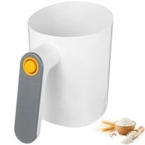 Raindrops Handheld Flour Shifter Automatic Powder Sifter Electric Flour Strainer Sieve Kitchen Baking Sifter for Precise Baking Sifting Accessories
