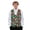 Candy Canes, variant on Green Camo Men's V-Neck Business Vests with 3 Pockets Camouflage Formal Dress Vest for Suit Tuxedo Casual 4 Button Waistcoat Size L