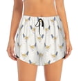 thumbnail image 2 of Goofa Funny Chicken Printed Women 2 in 1 Running Shorts,Quick Dry Athletic Workout Shorts,High Waisted Athletic Shorts with Liner Pockets-X-Large, 2 of 9