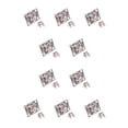 thumbnail image 3 of Advancent Panel de toma de Audio para guitarra eléctrica Gibson TL, 1/4 , 6,35mm, montaje de conector de Audio cuadrado plata 10piezas Advancent CBP097348, 3 of 4