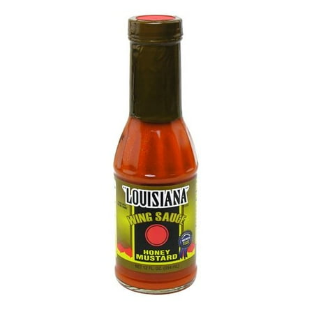 Louisiana Honey Mustard Wing Sauce, 12 oz - Walmart.com