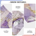 thumbnail image 6 of FORMRS Kids Pajama Pants with Pockets Size 13-14Y Boys Lounge Sleep Bottoms, Pastel Purple Marble Pattern, 6 of 8