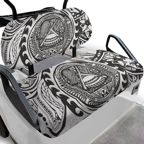 Pzuqiu Golf Cart Bench Seat Covers Easy Installation, for Golf Cart Seats, Golf Cart Seat Covers, Compatible with Club Car Precedent Seat Most 2-Seater Carts