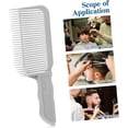 thumbnail image 4 of Barber Hair Cutting Comb Ergonomic Arc Shape for Precise Trimming and Flat Styling Men Gray, 4 of 4