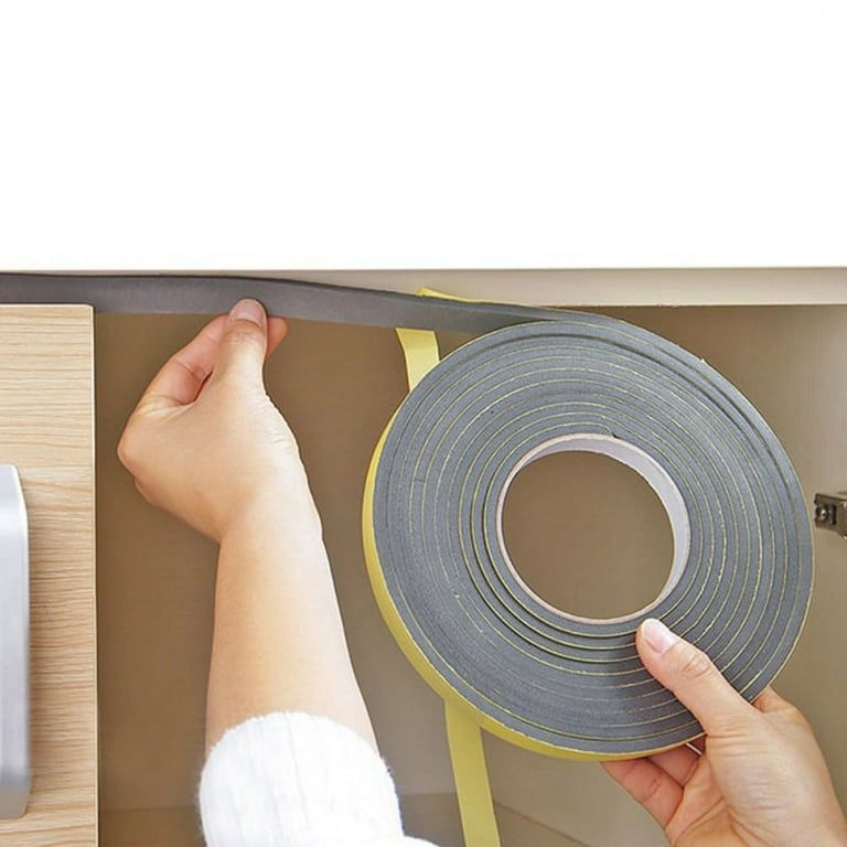 Sealing Sticker for Door Or Window, Weatherproof Soundproof Self Adhesive Door Strip Bottom, Slim Insect Proof Seal Strip For Gap Of House Or Shower Door