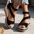 thumbnail image 4 of Women's Summer Wedge Sandals Fashion Shoes, 4 of 5