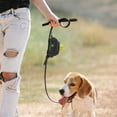 thumbnail image 4 of OUNONA Black Pet Poop Pouch Holder Lightweight with Convenient Leash Attachment Feature, 4 of 8