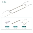 thumbnail image 3 of Unique Bargains 5Pack Plate Hanger, 14 Inch Stainless Steel Invisible Wall Plate Hangers for Decorative Plates, Silver, 3 of 6