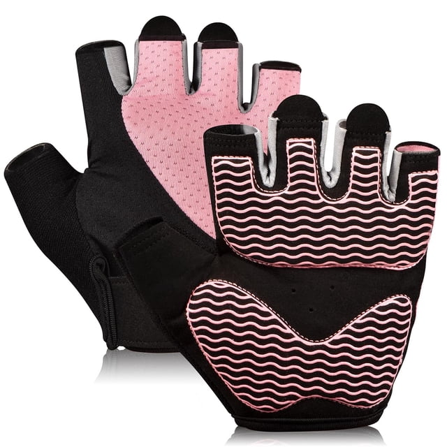 Guantes de entrenamiento Sunnex para mujer, transpirables, antideslizantes y sin dedos