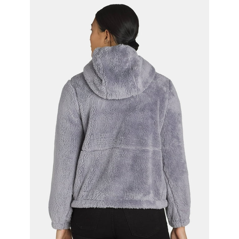 Reebok Women s Cozy Fleece Hooded Zip Jacket Sizes S XL